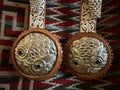 EXQUISITE Sterling SILVER Carved SLIDING EAR HEADSTALL