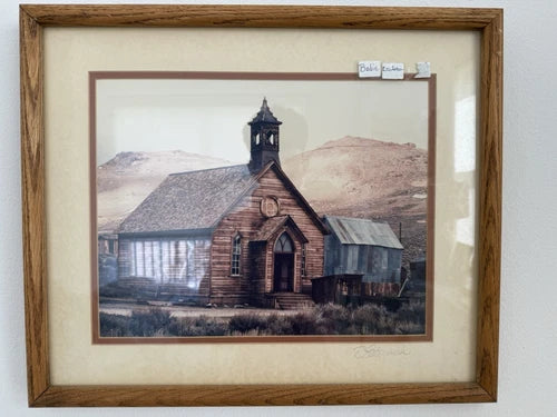 Methodist Church Bodie California CA Old Mining Camp Unposted Vintage Postcard