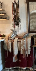 Mexican Piteado Saddle