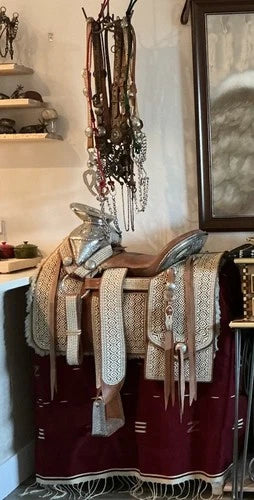 Mexican Piteado Saddle