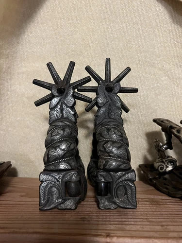 Antique Mexican Iron Spurs
