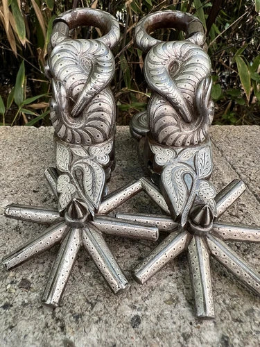 Antique Mexican Snake Spurs
