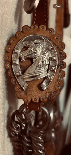 Sterling Silver Horseshoe Conchos