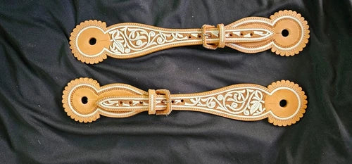 Piteado charro HANDMADE COWBOY SPUR STraps