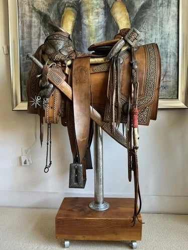 Antique Mexican Presidential Saddle