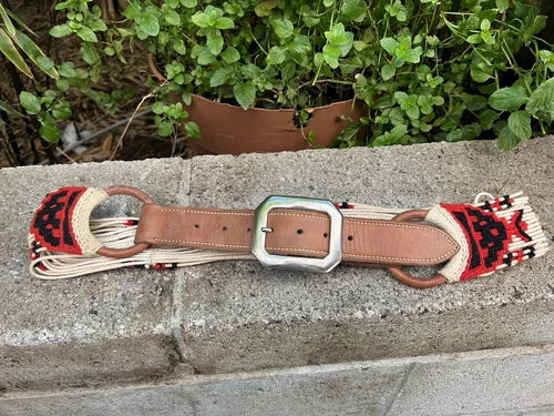 handmade leather western belt