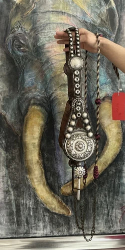 Antique Western Bridle - Buck Jones